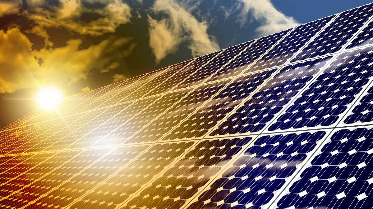 Iberdrola corporate building exterior with solar energy concept design elements